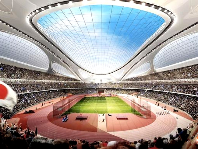日本東京2020年奧運(yùn)會(huì)主會(huì)場使用ETFE膜