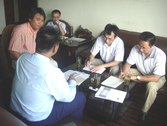 祝賀！！2010年8月佛蘭空間膜結構與緬甸簽訂長期合作關系項目