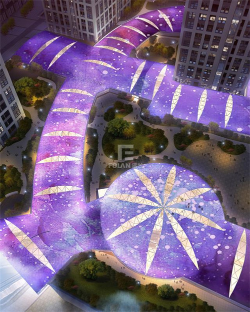 秋分節氣，佛蘭空間帶您領略膜結構建筑的魔幻與浪漫