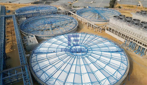 萬平工程，福建某污水池加蓋工程成功竣工