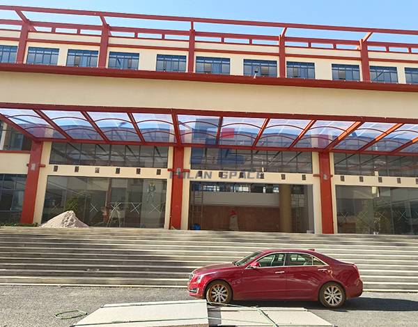 陸良北辰中學ETFE膜結構長廊